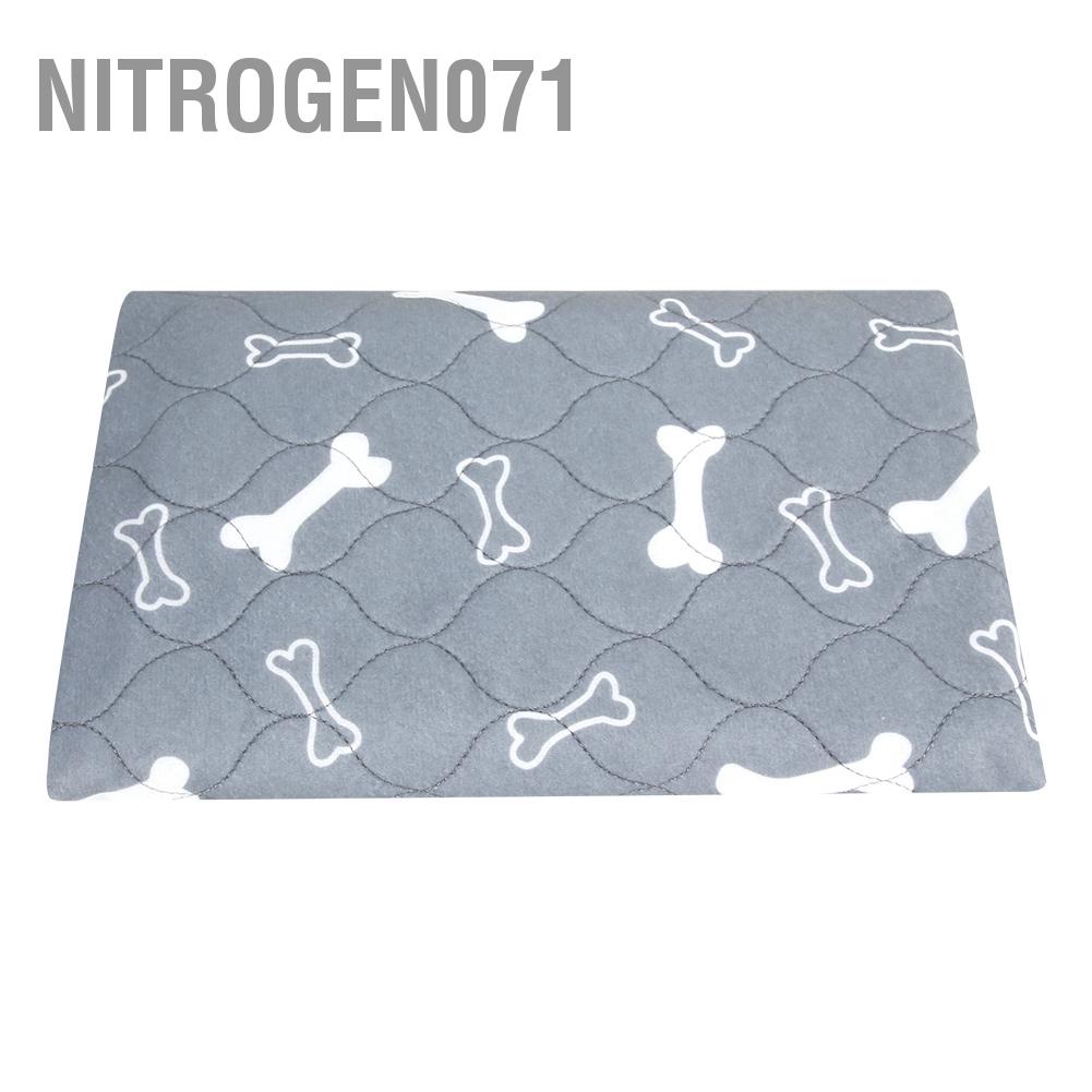 Nitrogen071 Dog Puppy Urine Mat Waterproof Reusable Washable Pet Cat Pee Trainging Pad