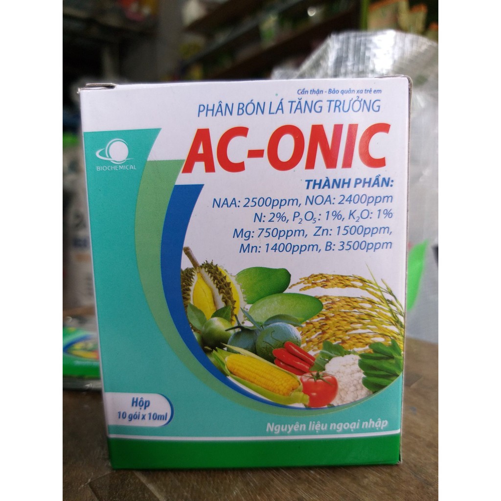 Phân Bón Lá AC ONIC - Kích Thích Tăng Trưởng 10ml