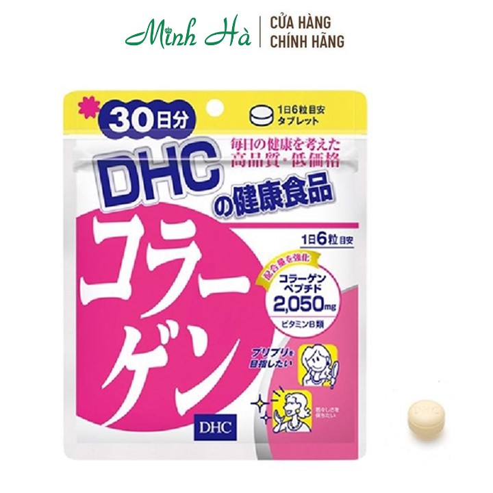 Viên uống DHC Collagen Nhật Bản gói 180 viên cho 30 ngày chống lão hóa và đẹp da - mỹ phẩm MINH HÀ cosmetics | Thế Giới Skin Care