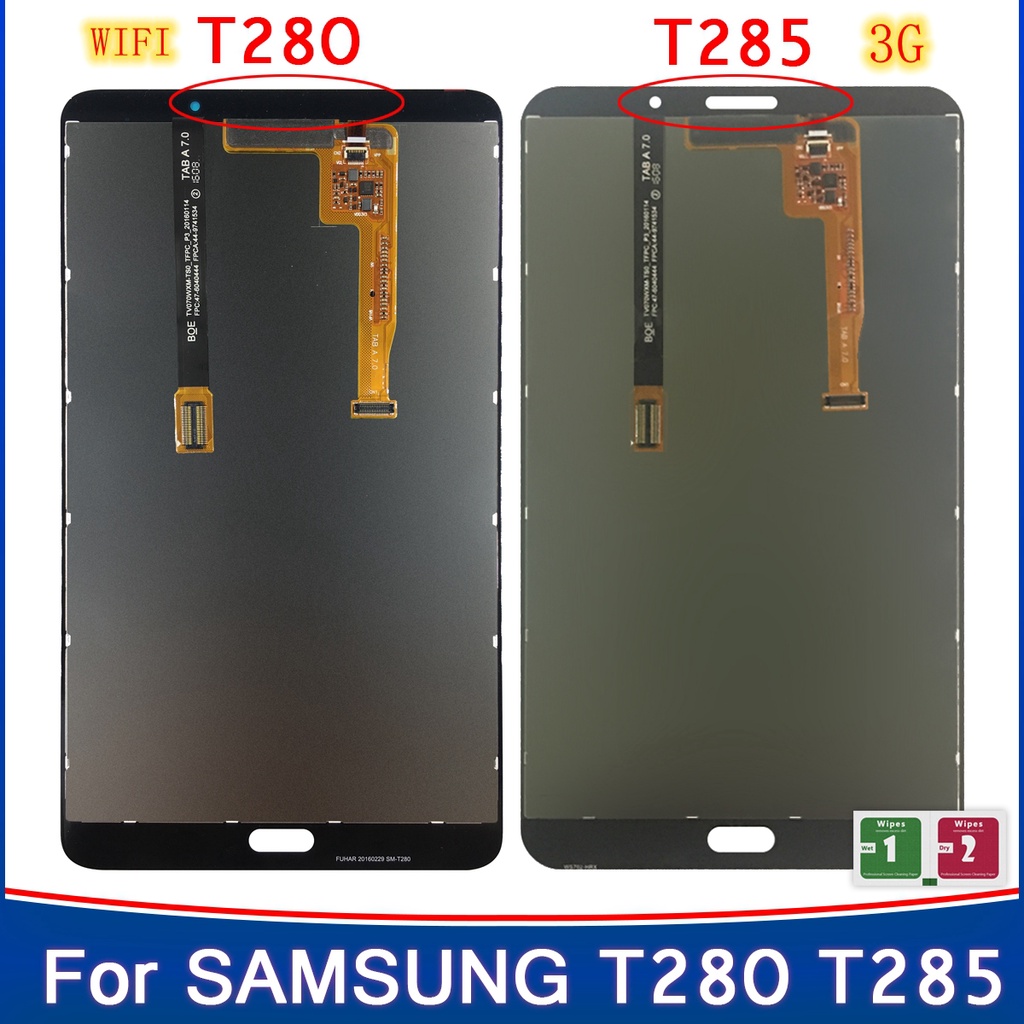 Dành Cho Samsung Galaxy Tab A 7.0 2016 SM-T280 SM-T285 T280 T285 Màn Hình LCD Có Màn Hình Cảm Ứng