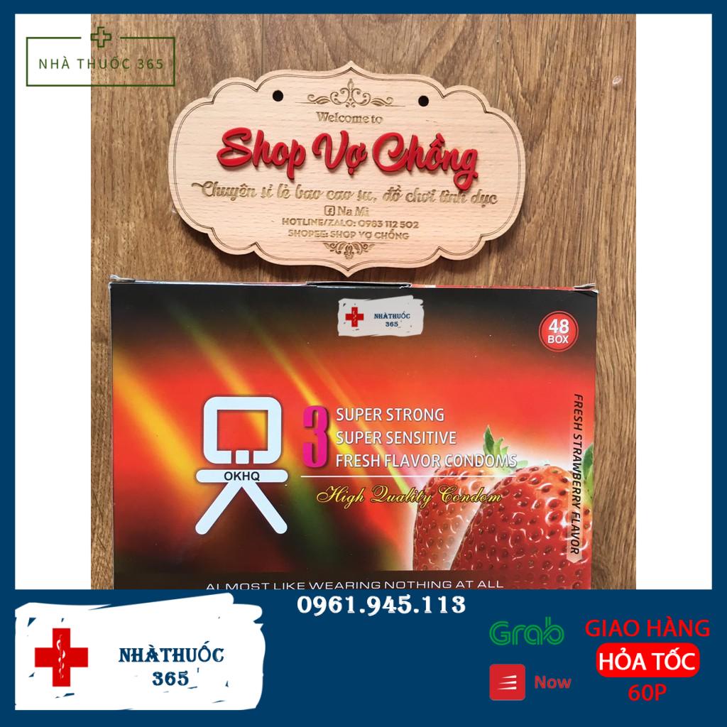 [CHUẨN]COMBO 144 CÁI BAO CAO SU OK