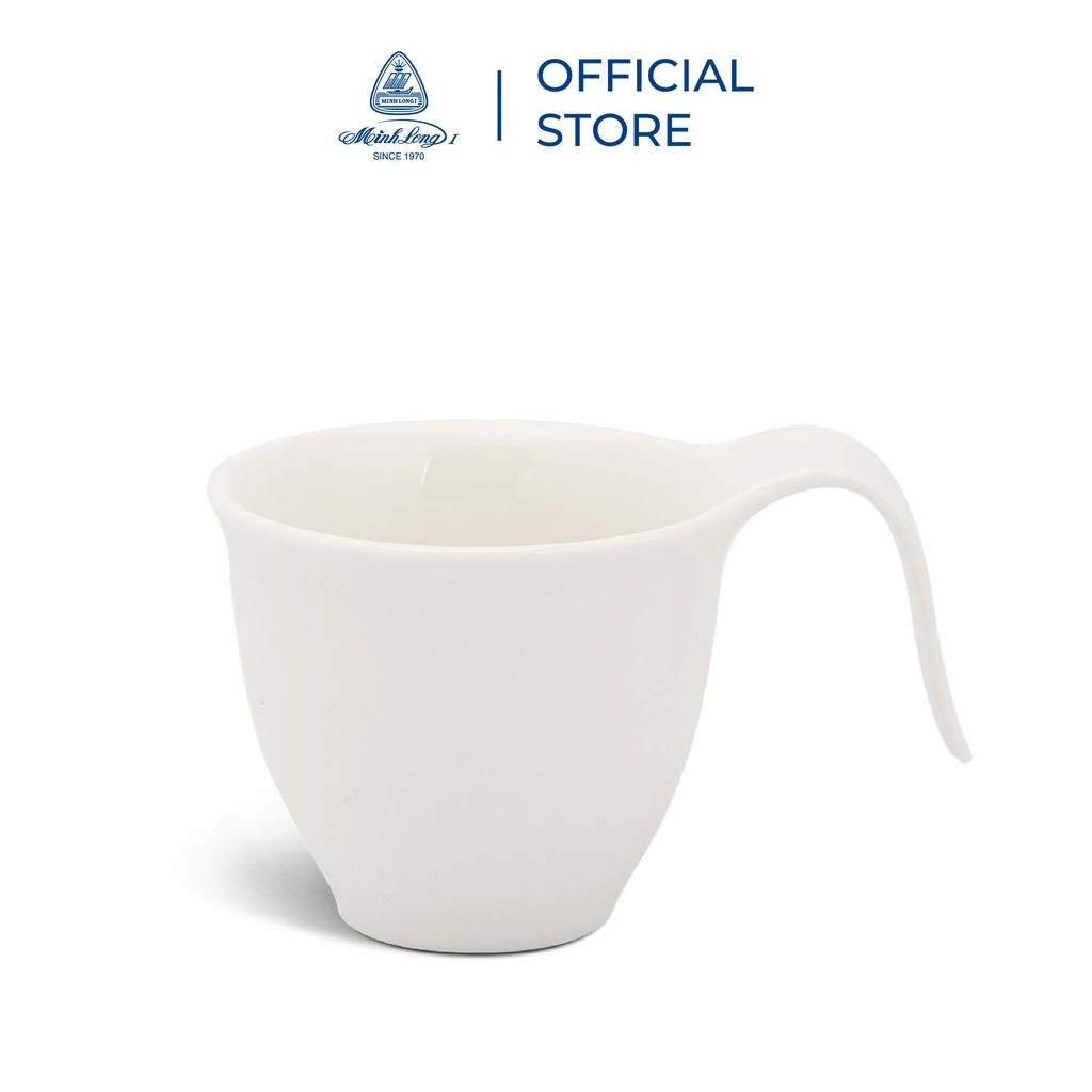 Bộ Ấm, Chén Trà Sứ Minh Long 0.45 L - Anh Vũ - Trắng Ngà