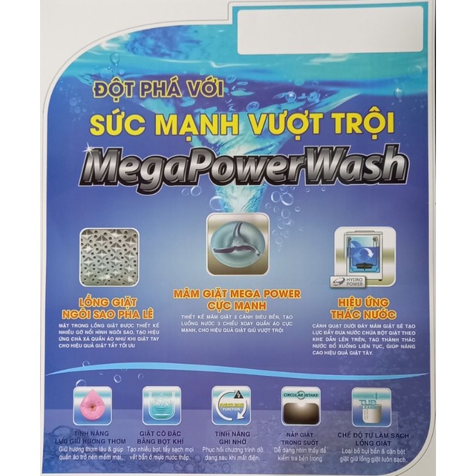 TEM MÁY GIẶT TOSIBA chất lượng