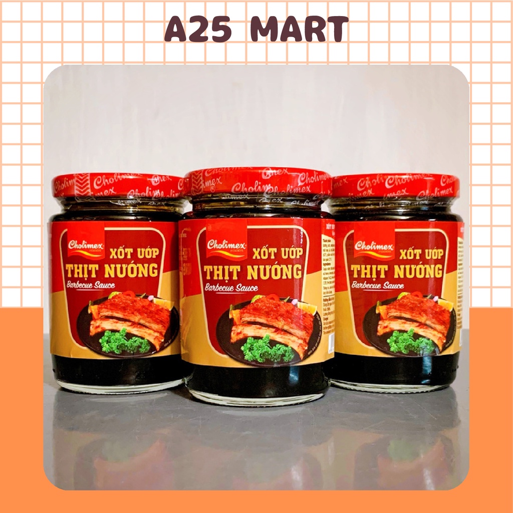 Xốt Ướp Thịt Nướng Cholimex Hũ Thủy Tinh 200g