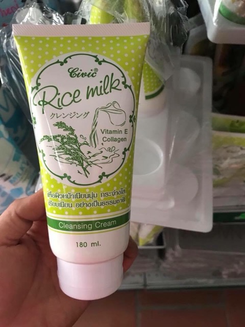 SỮA RỬA MẶT GẠO RICE MILK CIVIC 180G THÁI LAN
