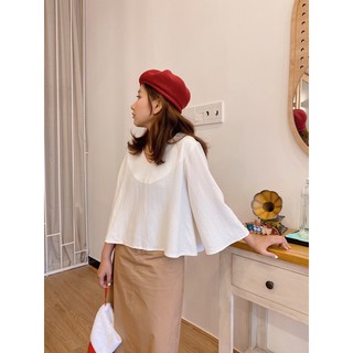 Lala Top (Áo tay lửng cổ tim)