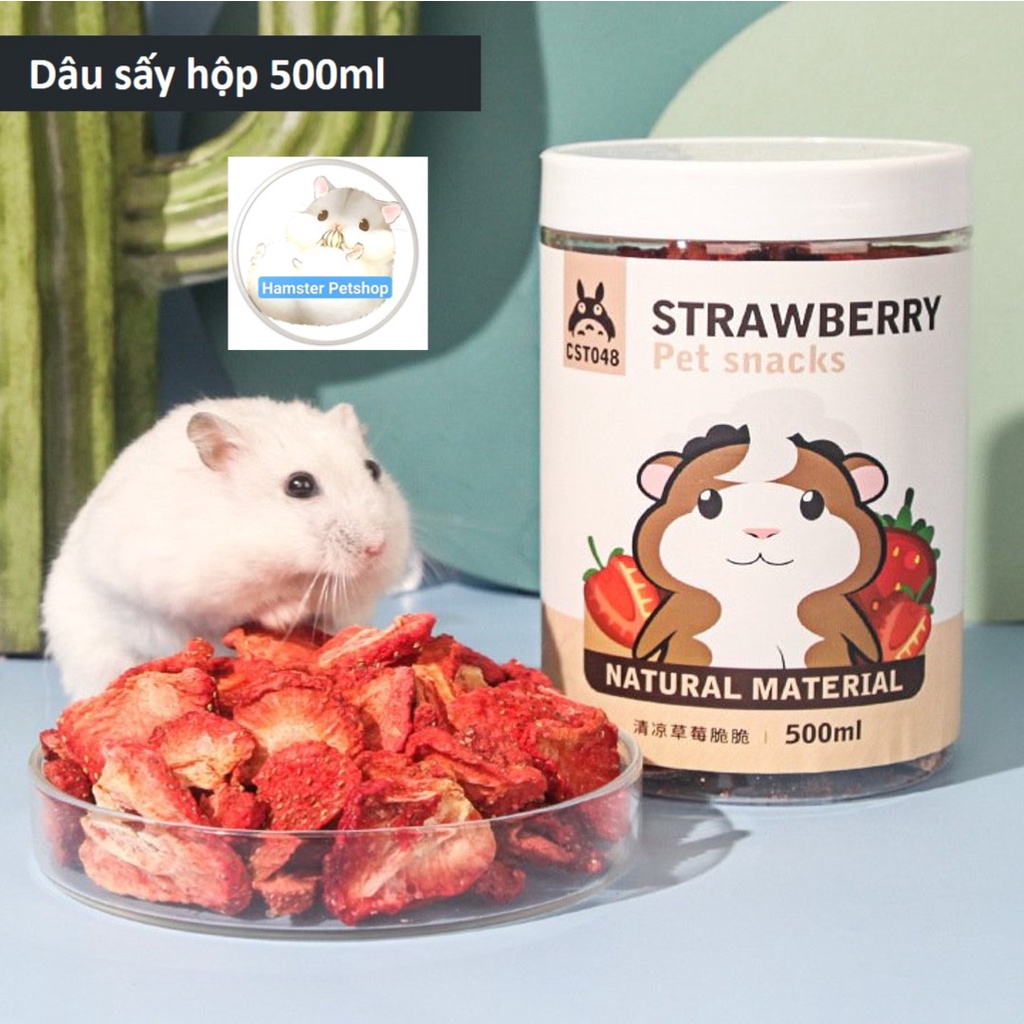 Thức ăn dặm đóng hộp cho hamster và thú cưng nhỏ