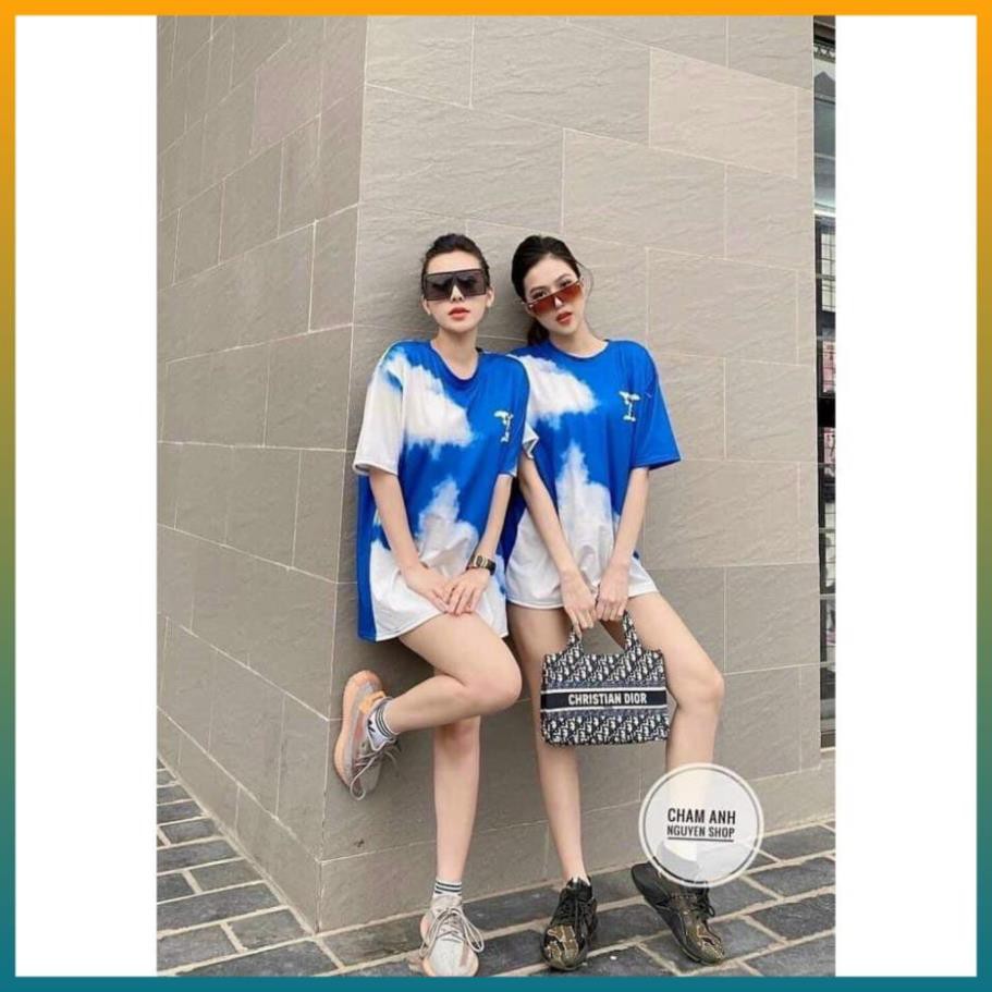 Áo Phông Nữ, Dáng Rộng Giấu Quần Siêu Hot, Mặc Đôi, Nhóm, Lớp Freesize Tui Zip | BigBuy360 - bigbuy360.vn