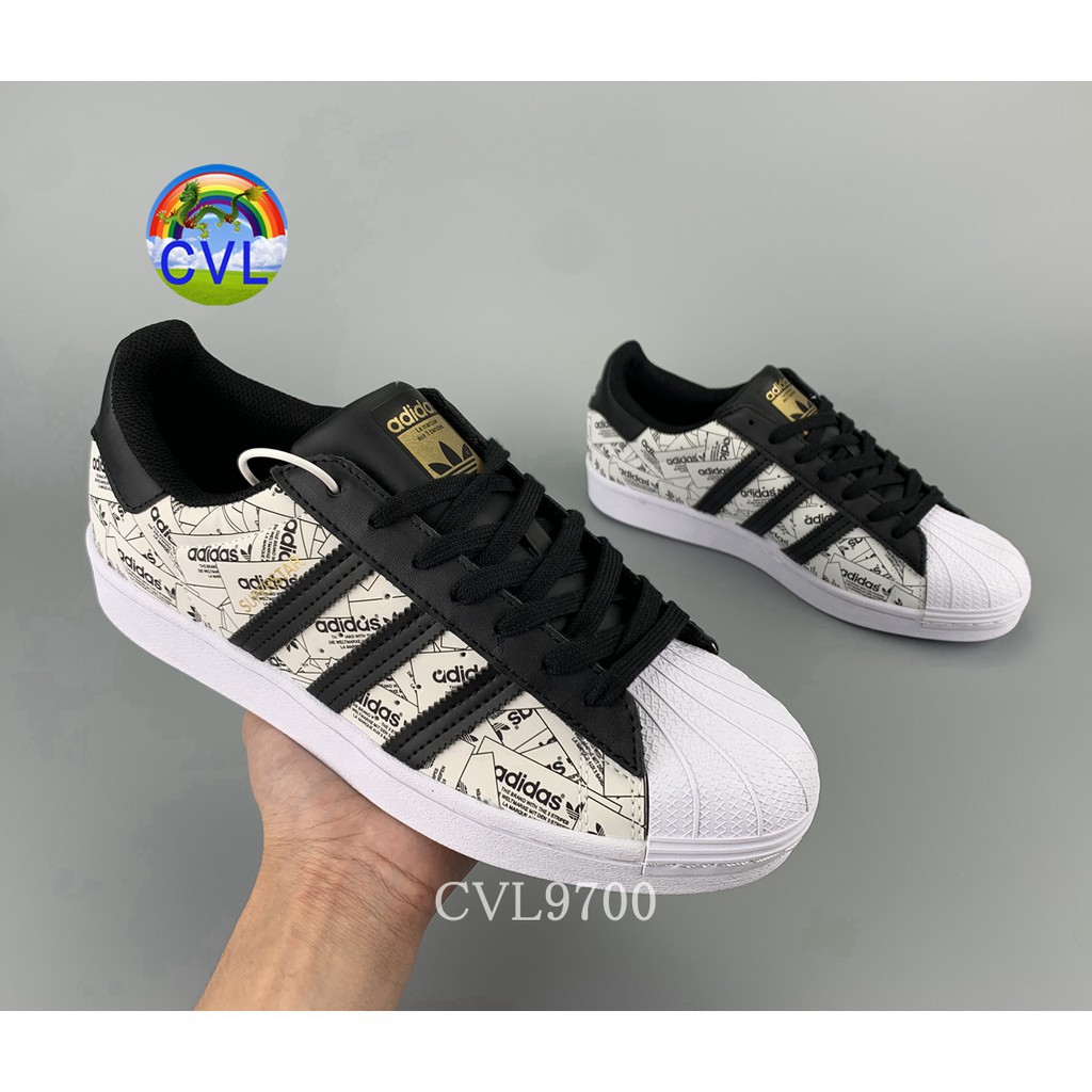 Adidas Superstar Fv2819 High-quality Fashion Men's And Women's Sports Shoes 50th Anniversary