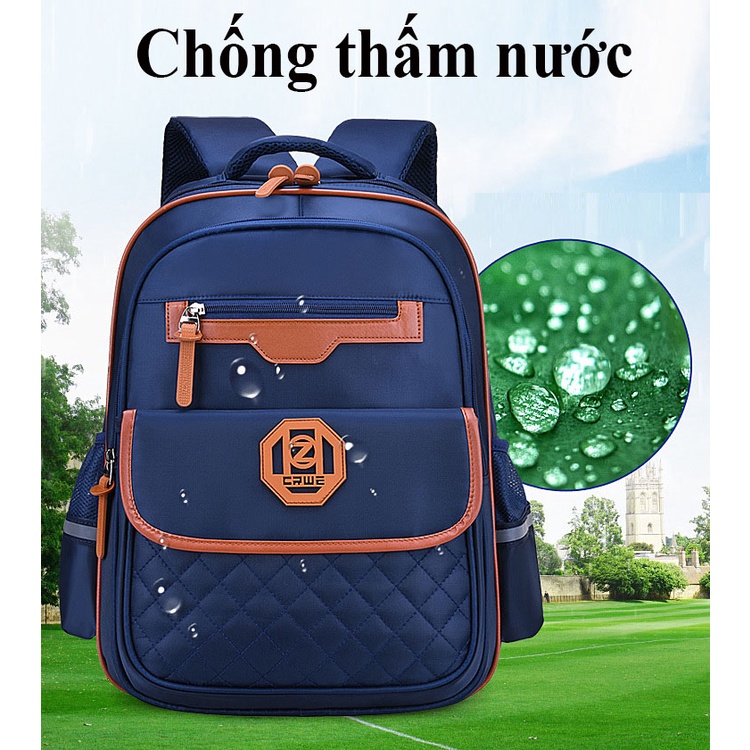 [Giá tại xưởng] Balo đi học tiểu học cấp 1, cặp sách siêu nhẹ chống gù lưng, chống thấm cho bé gái bé trai