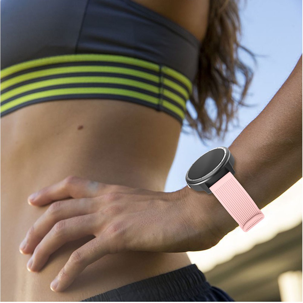 Dây Đeo Silicone 20mm Cho Garmin Forerunner 55 / 158 / 245 / 245M / 645 / Venu / Vivoactive 3 / Venu SQ