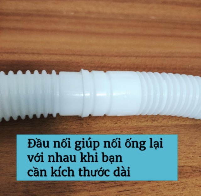 Ống xả máy giặt / Ống thoát nước máy giặt 6Tất và 1 mét 2 phi34