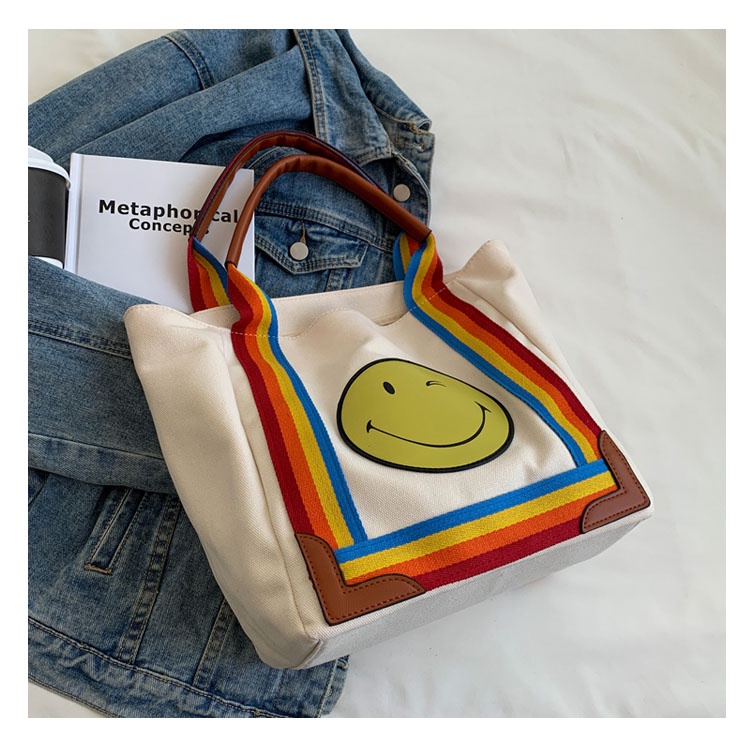 Túi xách mặt cười quai dài