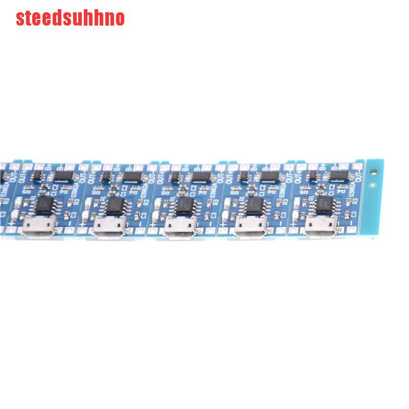 (Hàng Mới Về) Set 2 / 5 / 10 Bảng Mạch Sạc Pin 5v Micro Usb 1a 18650