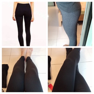 Quần Legging xám và đen