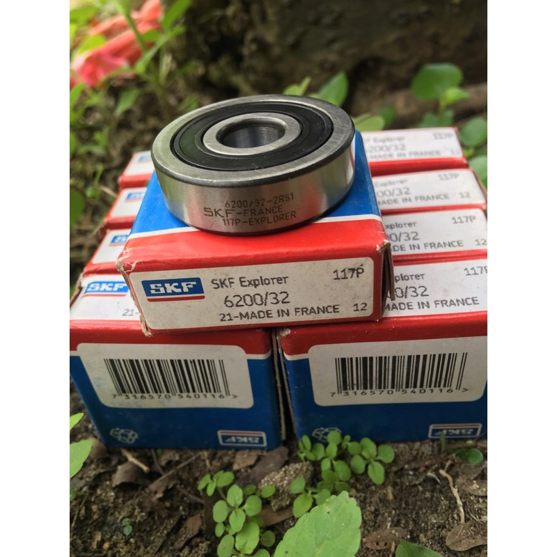 Vòng bi SKF 6201 cốt trong 10mm, dày 9mm - Vòng bi phi tiêu chuẩn