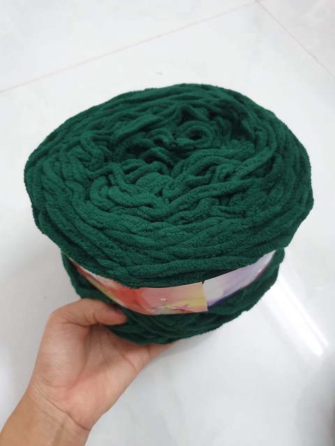 Len bông sữa cuộn to 200g