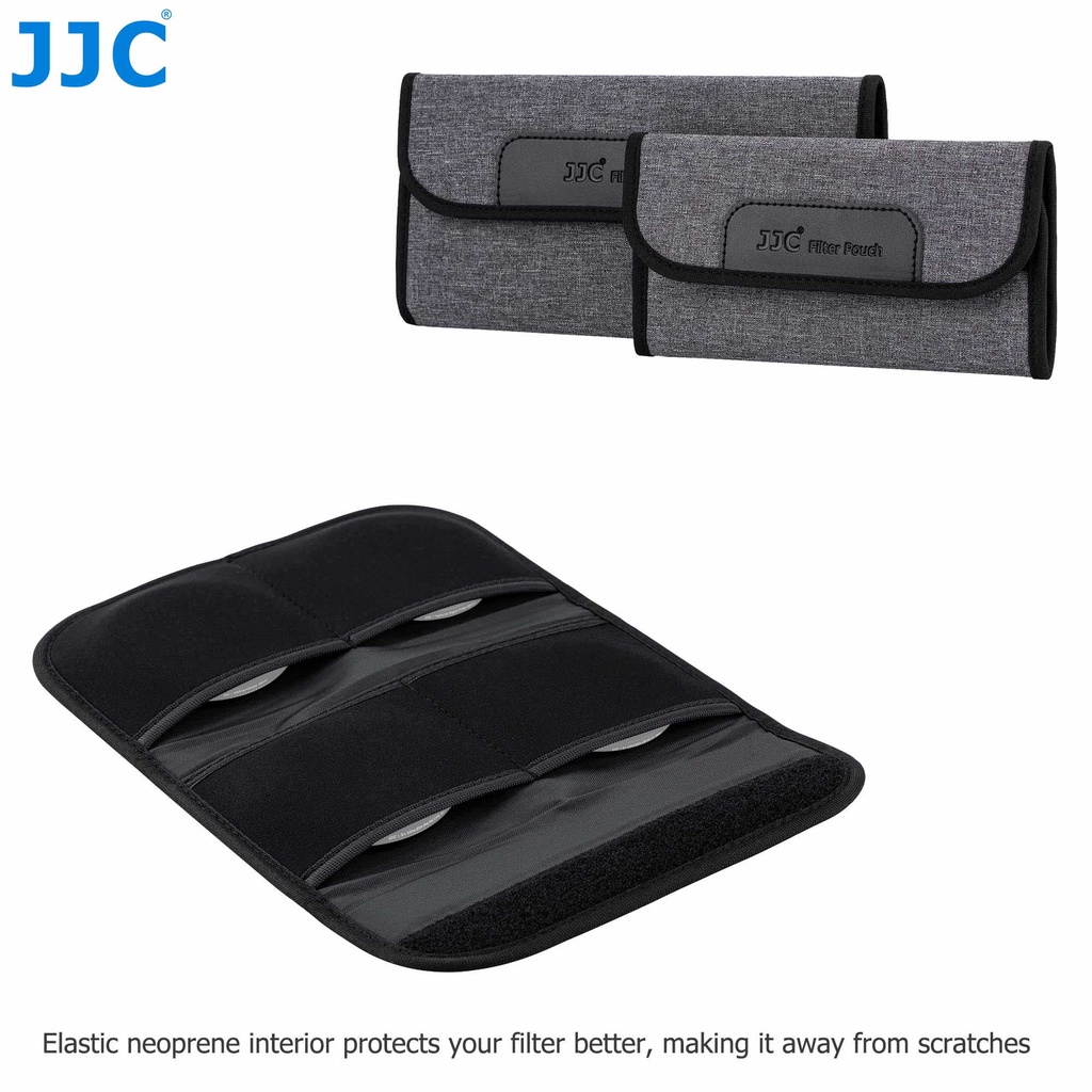 Túi lọc JJC xếp gọn bảo vệ lens camera 4 khe