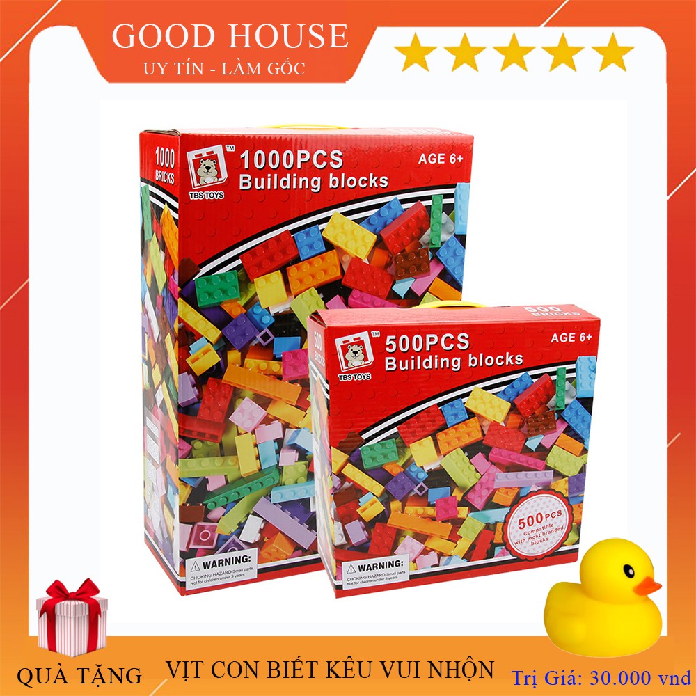 [Mã LIFETOYS1 giảm 30K đơn 99K] Đồ chơi xếp hình 500 và 1000 chi tiết. Lego lắp ghép phát triển trí tuệ trẻ em.