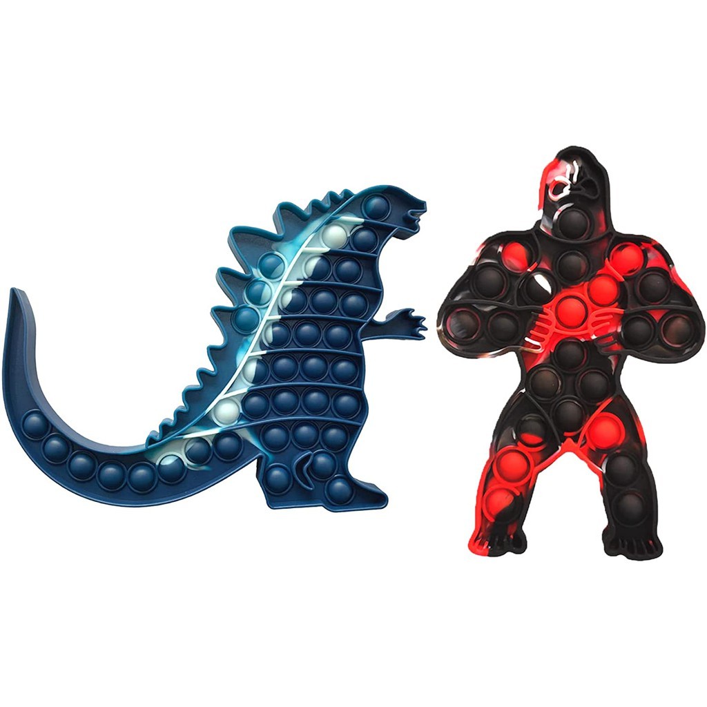 <HOT STYLE 2021> GODZILLA AND KING KONG POP IT- Mấu mới nhất