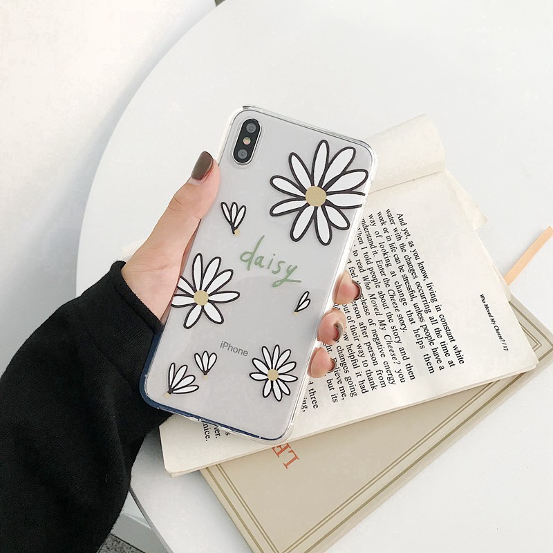 Ốp Silicon Daisy Hàn quốc cho các máy ip