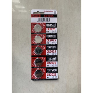 Pin CR2025 Maxell Lithium (vỉ 4 viên pin)
