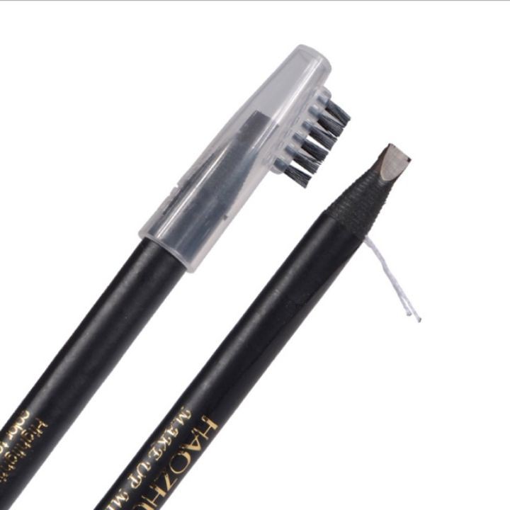 Chì kẻ mày cứng phẩy sợi Haozhuang Eyebrow Pencil Precicion | BigBuy360 - bigbuy360.vn