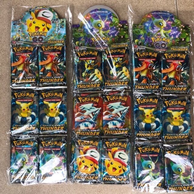 Thẻ bài pôkemon 36 gói