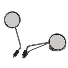 ◕KÍNH CHIẾU HẬU TRÒN 99 % INOX CHO XE ATILA,CUP,XE 67,XE SH MODE,XE CỔ