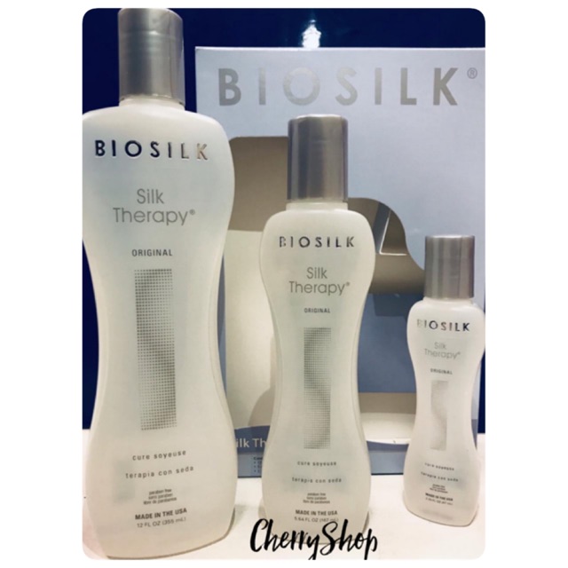 [Hàng USA] Tinh dầu dưỡng tóc Biosilk Silk Therapy Serum (67ml/167ml)
