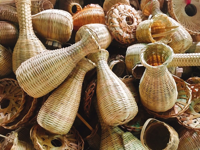 Vỉ Mây Tre Trang Trí 12 Món Ngẫu Nhiên- Nét Đẹp Từ Thiên Nhiên