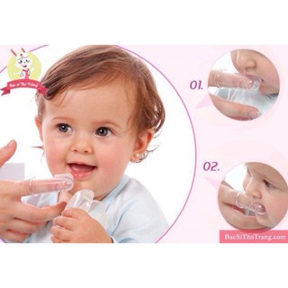 Dụng cụ rơ lưỡi cho bé