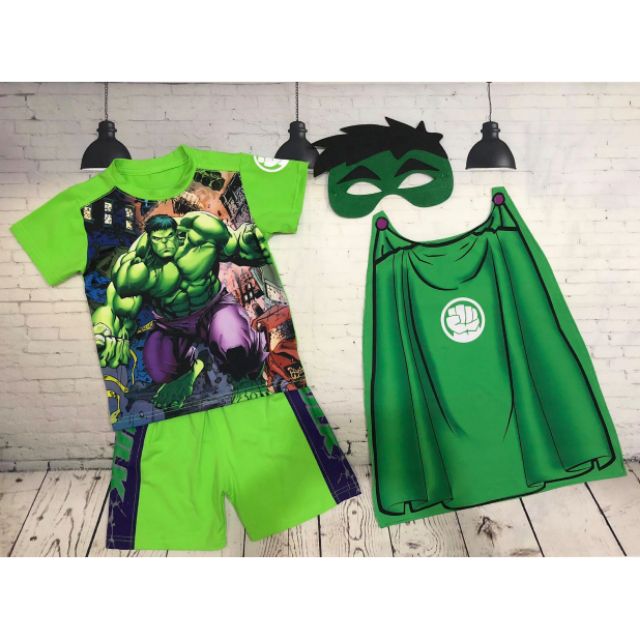 Bộ khổng lồ xanh Hulk và người dơi size 9-15