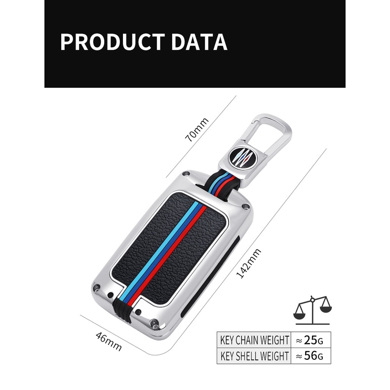 Ốp Chìa Khóa Xe Hơi Bằng Hợp Kim Kẽm Cho Mazda 3 Alexa CX-30 CX30 CX5 CX 5 CX-5 CX8 CX9 CX4 2019 2020