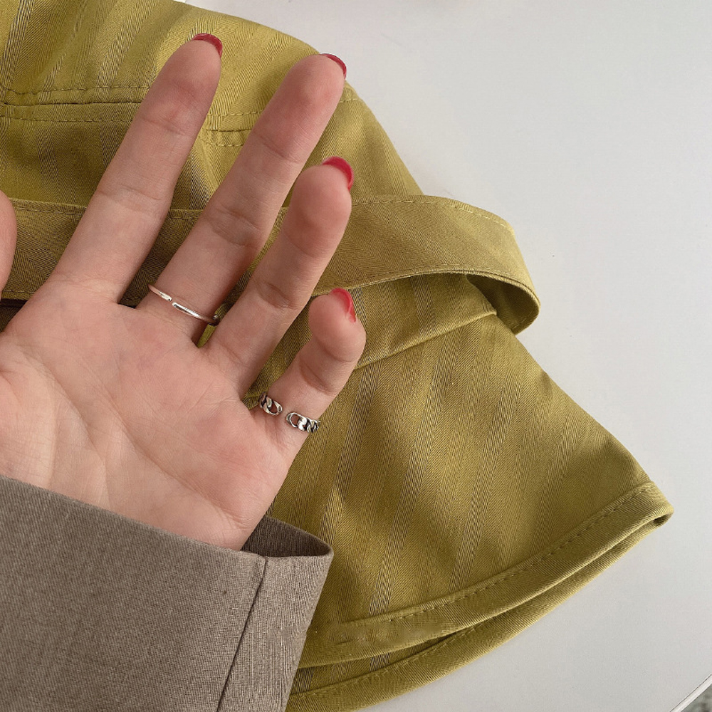 Nhẫn Đeo Tay Hình Trái Tim Phong Cách Sáng Tạo Hàn Quốc