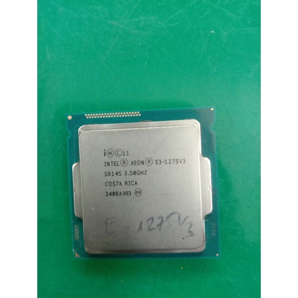 CPU Xeon 1275v3 socket 1150 tương đương i7 4790