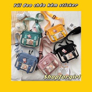 Túi đeo chéo hình gấu-shopforgirl
