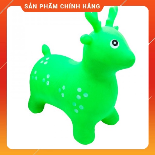 Đồ Chơi Thú Nhún Cao Su Hình Con Hươu Có Nhạc Cho Bé Yêu Mẫu Mới 2021