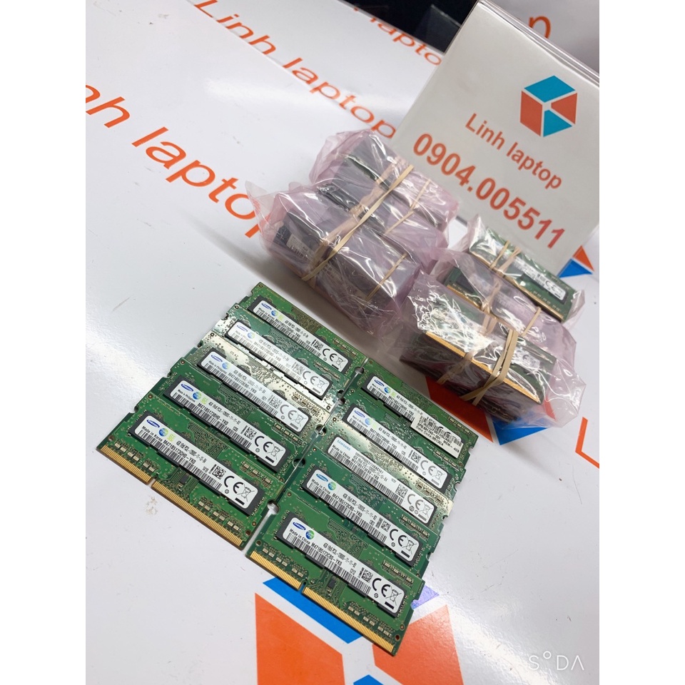 Ram laptop DDR3L 4Gb, 8Gb bus 1600, 1333 và các loại khác, bảo hành 1 năm