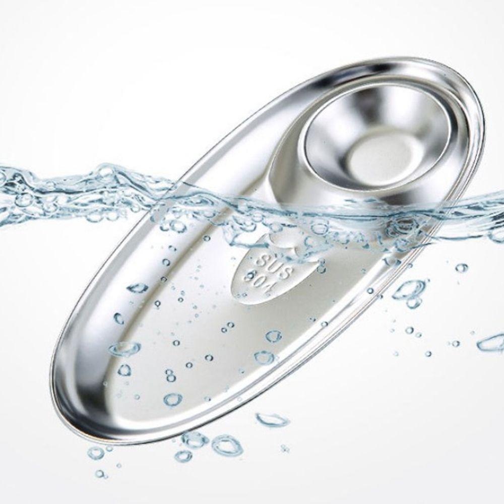 Đĩa Đựng Khoai Tây Chiên Chia Ngăn Hình Oval Tiện Dụng