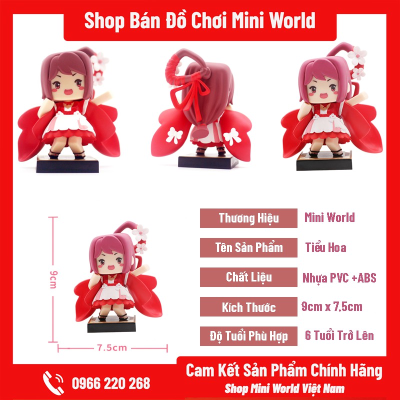 Mô Hình Mini World Nhân Vật Tiểu Hoa