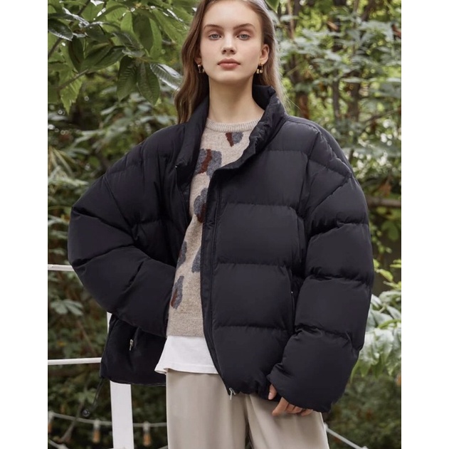 Áo khoác phao béo dáng rộng nữ | BigBuy360 - bigbuy360.vn