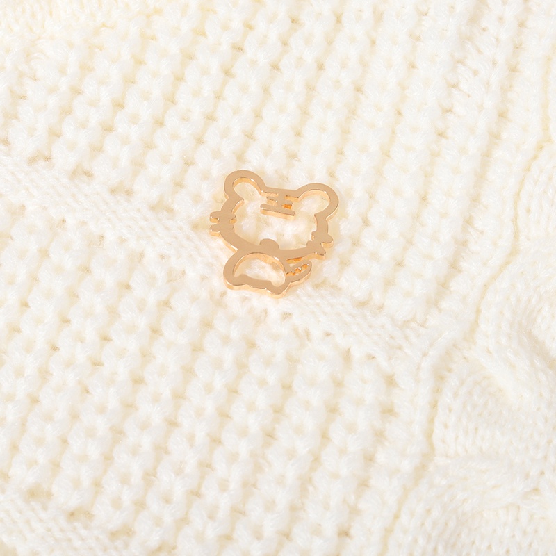 Ghim cài áo hình chú hổ hoạt hình dễ thương dành cho nữ