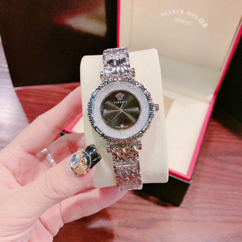 Đồng hồ nữ đeo tay đẹp VERSACE cao cấp chống nước thời trang dây thép không gỉ bảo hành 12 tháng FreeShip -DHN12 | BigBuy360 - bigbuy360.vn