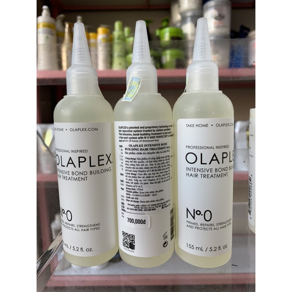 Phục hồi tóc hư tổn Olaplex No0 tại nhà 155ml