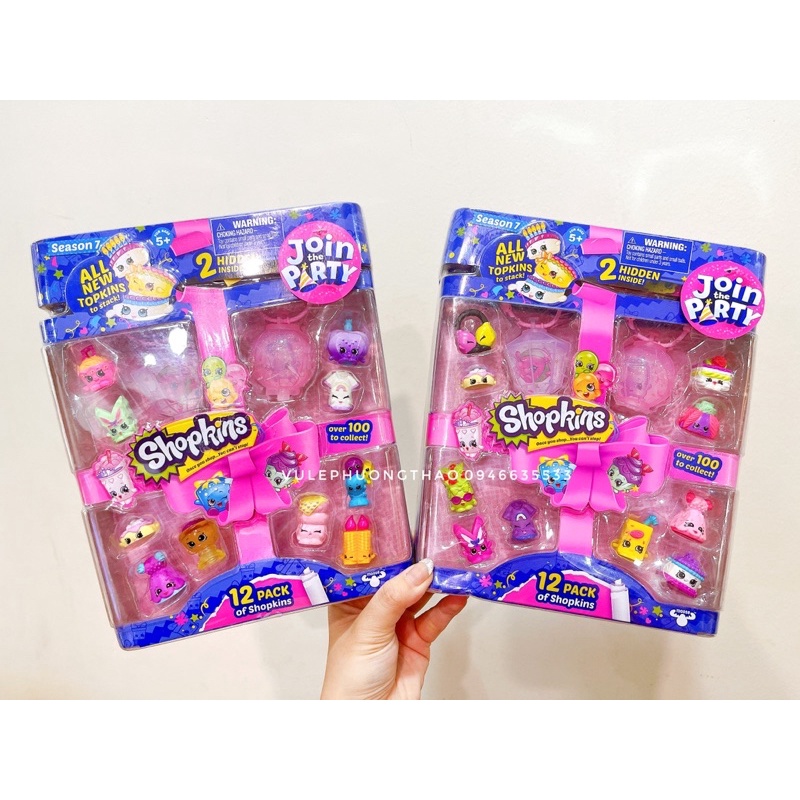 Hộp Shopkins season 7 fullbox