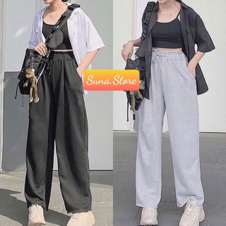 💤Quần Suông IRU Trơn ( Dài 110cm)
