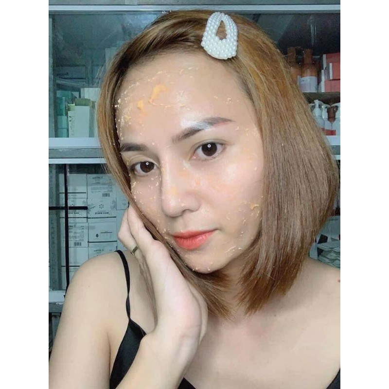 Mặt nạ thải độc Sunhee Genie Medi Facial Mask Hàn Quốc(hộp 12 gói)