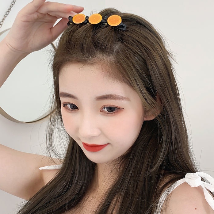 Kẹp tóc bện đơn giản dễ thương phong cách Hàn Quốc cho nữ