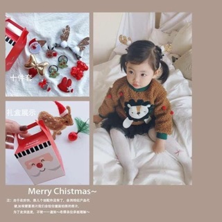 Sét kẹp tóc noel - 200g